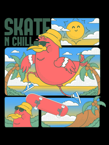 Skate N Chill Colour Version