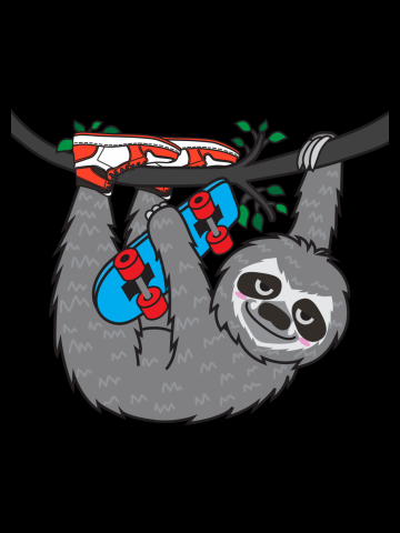 Skater Sloth