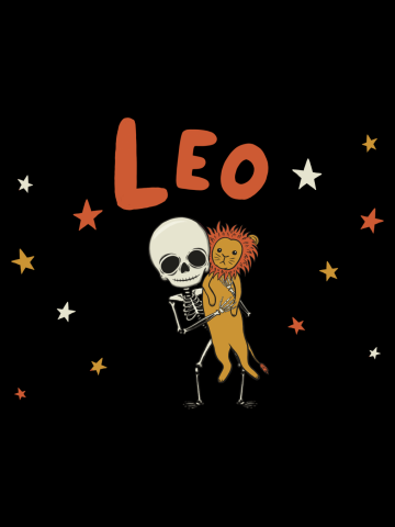 Skeleton Zodiac Signs (LEO)