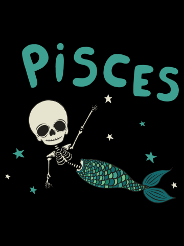 Skeleton Zodiac Signs (PISCES)