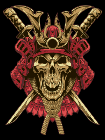 Skull samurai