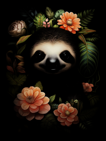 Sloth Bouquet