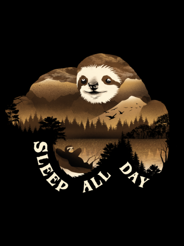 Sloth Sleep All Day