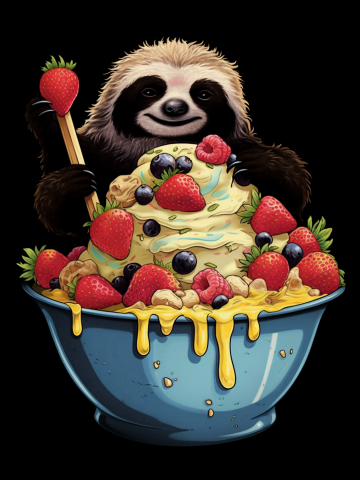Sloth Sundae Fun Day