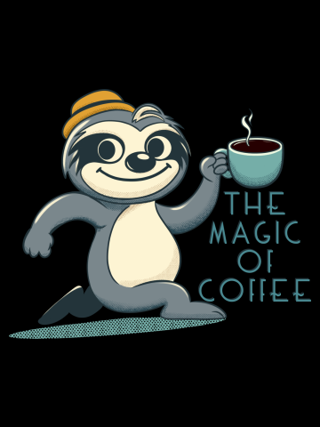 Sloth's Boost: Coffee Magic