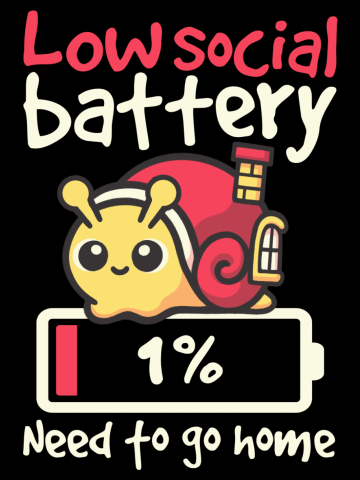 Snail low social battery need to go home