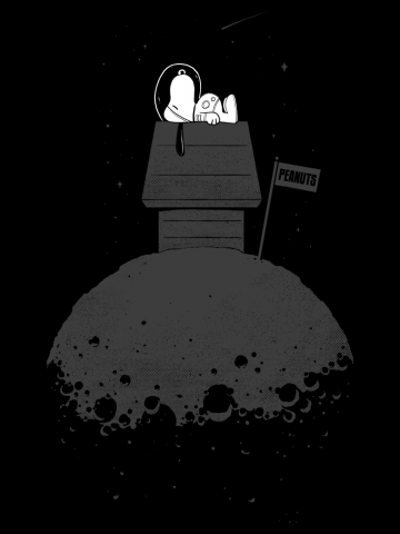 Snoopy in Space.