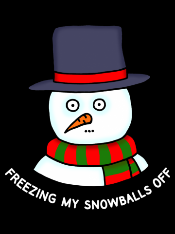 Snowballs (on dark)