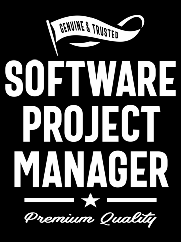 Software Project Manager Gift Funny Job Title Profession Birthday Idea