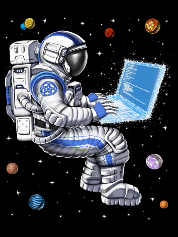 Space Astronaut Programmer