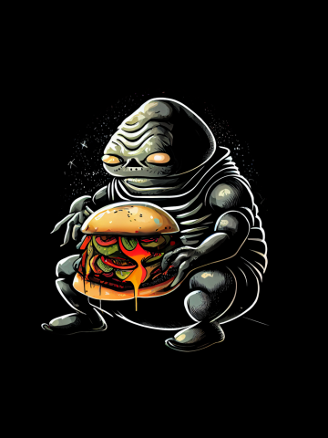 Space Cheese Burger