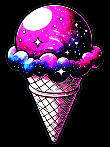Space Cream Cone 205