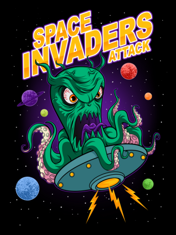 Space Invaders Attack