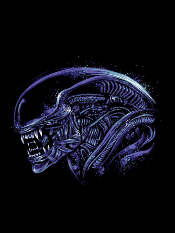 Space Nightmare (horror purple)