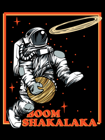 Space dunk!