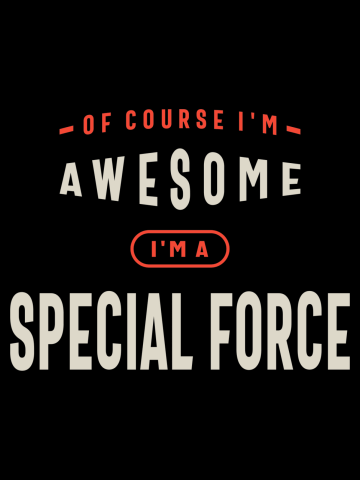 Special Force Job Occupation Birthday Worker