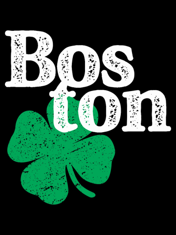 St Patricks Day Shamrock Massachusetts Boston