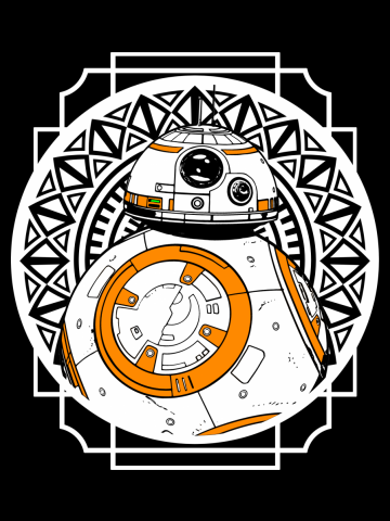 Stained Glass; BB8