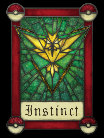 Stained Glass Series - Instinct