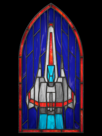 Stained Glass Series - Viper