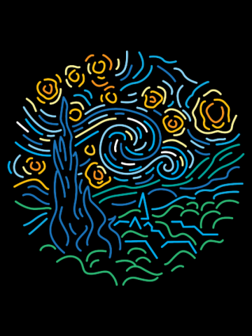 Starry night