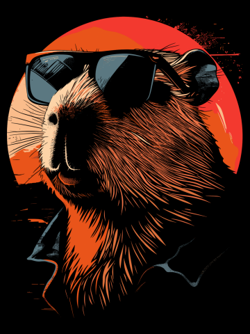 Stay Cool, be Capy (Capybara)