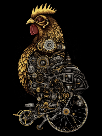 Steampunk Chicken