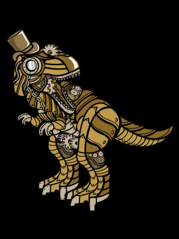 Steampunk T-Rex