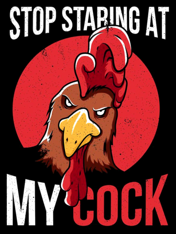 Stop Staring At My Cock