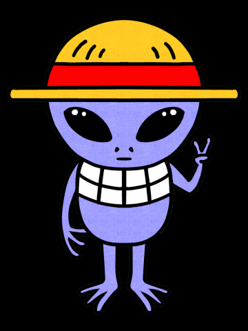 Straw Hat Alien