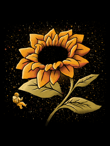 Sun-Flower Universe Flower Little Astronaut Science