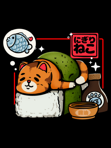 Sushi Cat - Gift For Cat Lover