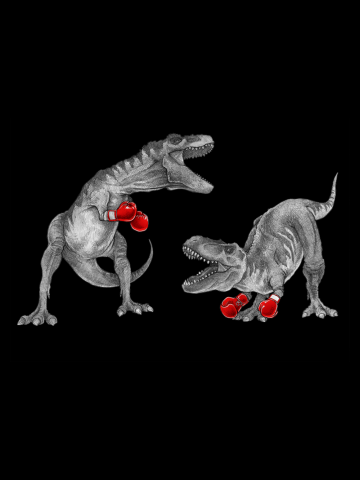 T-Rex Boxing (Black Variant)