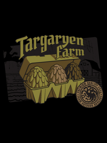 Targaryen farm eggs - Game of Thrones