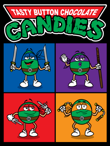 Tasty Button Chocolate Candies