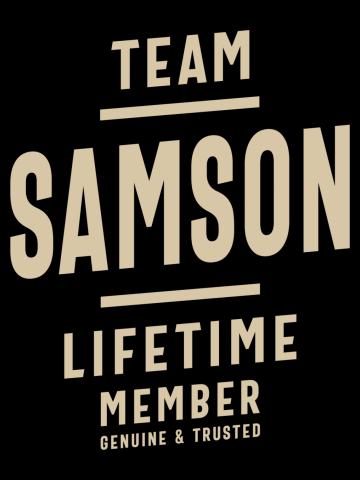 Team Samson Lifetime Member - Name Samson