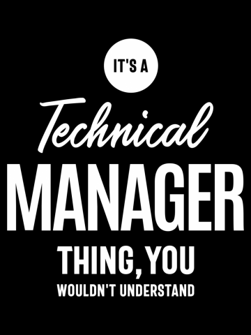 Technical Manager Gift Funny Job Title Profession Birthday Idea