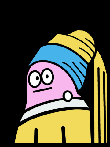 The blob with the pearl earring