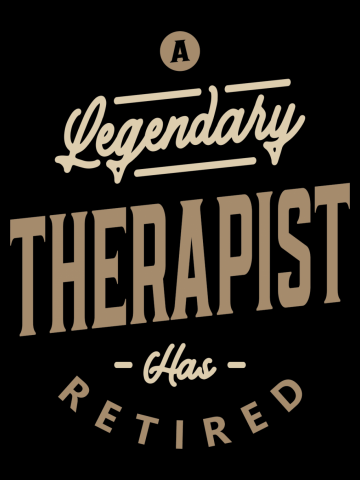 Therapist Funny Job Title Profession Birthday Worker