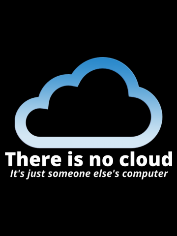 There Is No Cloud Its Just Someone Else's Computer | Funny Programming Spoof