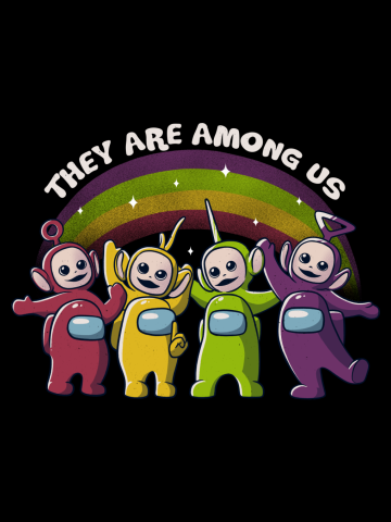 They Are Among Us Funny Teletubbies Game Impostor