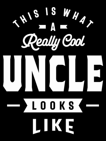 This is What a Really Cool Uncle Looks Like T-shirt