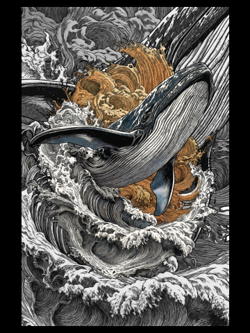 Tides of Power: The Whale's Ascension Through Oceans of Time