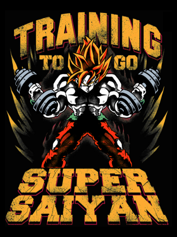 Training super saiyan