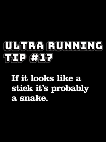 Ultra Running Tip #17 (Dark Garments)