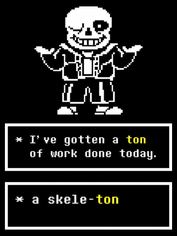 Undertale - Sans Puns 