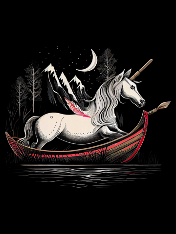Unicorn Canoe