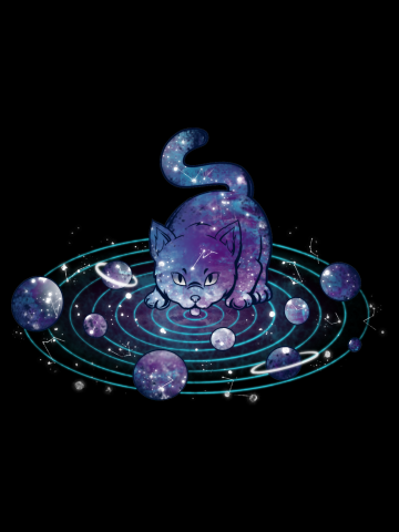 Universe Cat Solar System Feline