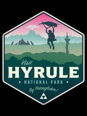 Visit Hyrule – By Paraglider!