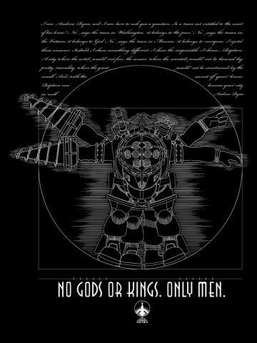 Vitruvian Daddy (White)